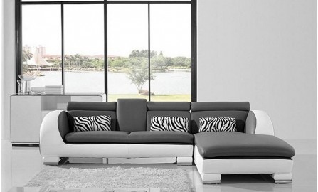 Senza - 2sC - Leather Sofa Lounge Set